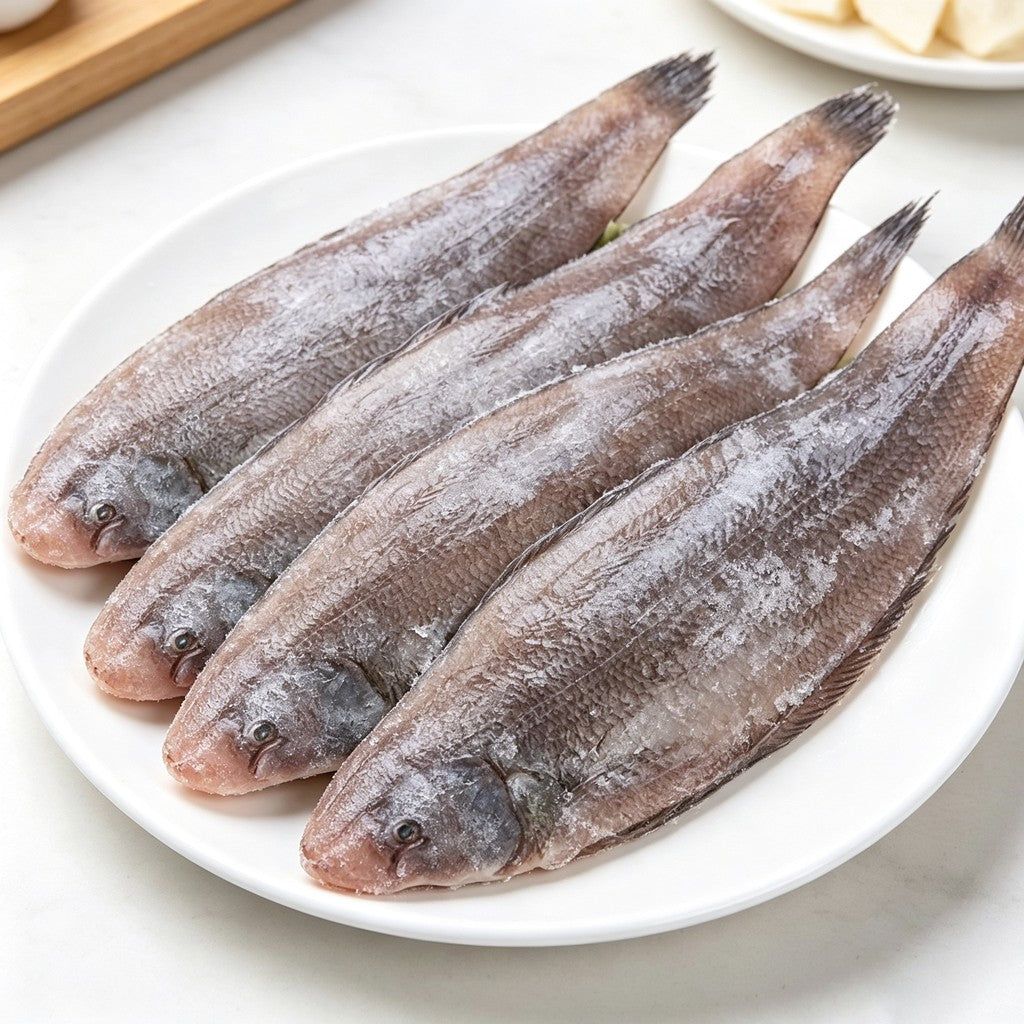 Whole sole fish caught fresh, ready for the pan